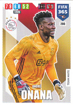 Andre Onana AFC Ajax 2020 FIFA 365 #286